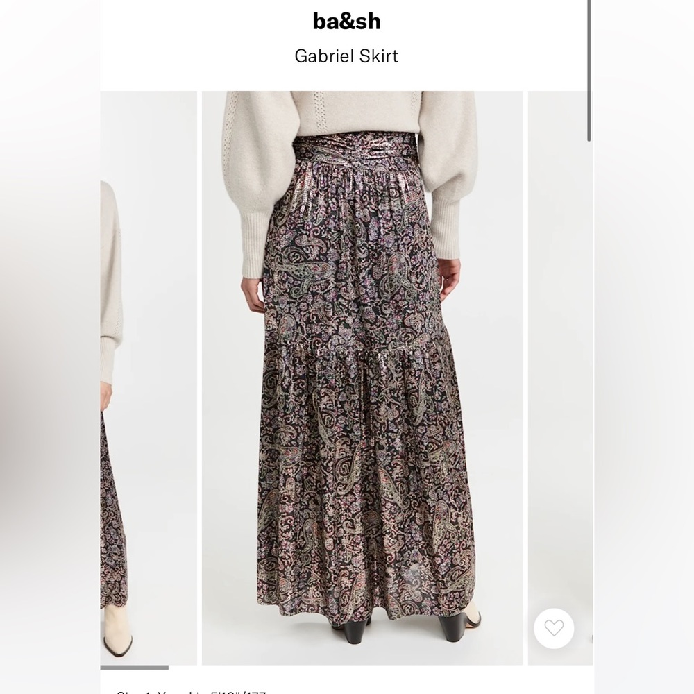 Ba&sh Gabriel Skirt size L